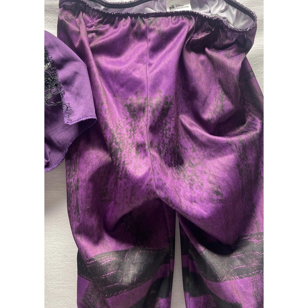 Disney Descendants Mal Girls Costume 10-12 Large Halloween Costumes 3 Pieces - Picture 3 of 16